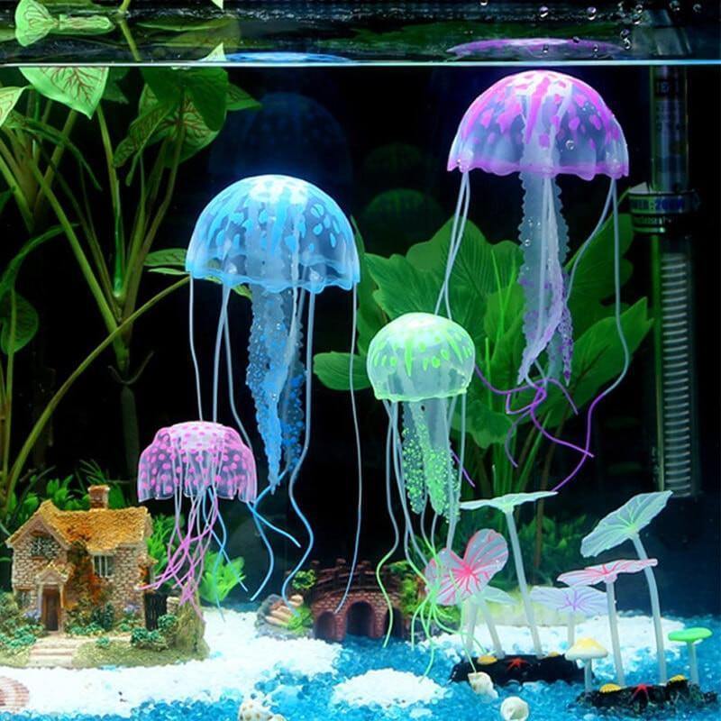 5 Artificial Jellyfish Game Pieces