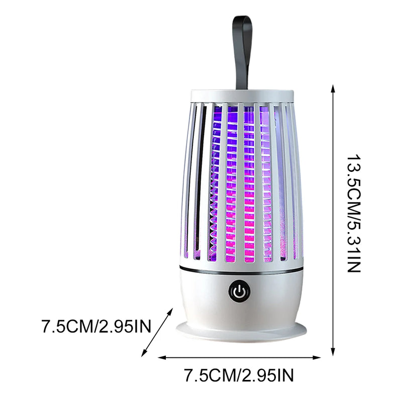 Electric Mosquito Swatter, Insect Trap, USB Rechargeable Lamp