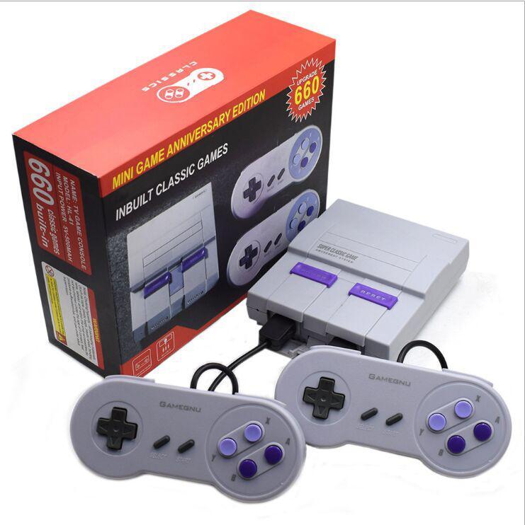 Super Nintendo Retro 621 Games and 2 Controllers