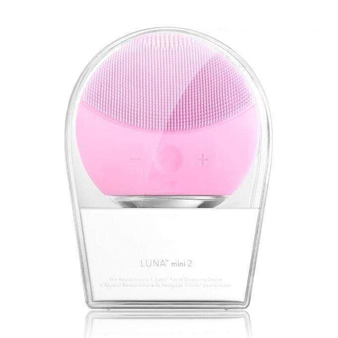 Viegaro Aparelho de Limpeza Facial Elétrico - Luna Mini 2 Rosa Cuidados com a Pele